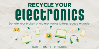 Recycle your Electronics Twitter post Image Preview