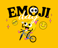 Happy Emoji Facebook post Image Preview