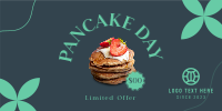 Yummy Pancakes Twitter Post Design