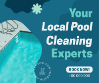 Local Pool Service Facebook Post Design