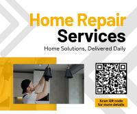 Home Repair Services Facebook Post Design