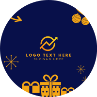 Merry Christmas Gifts Instagram Profile Picture Design