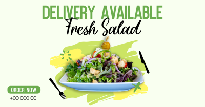 Fresh Salad Facebook ad Image Preview