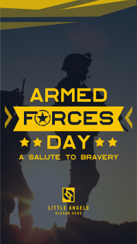 Armed Forces Day Facebook story Image Preview