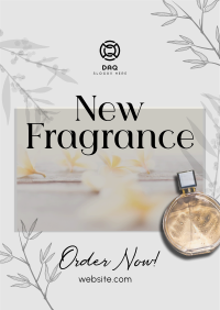 Introducing New Fragrance Poster Design