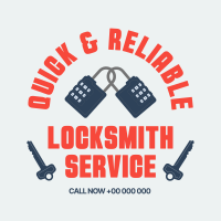 Locksmith Badge Instagram post Image Preview