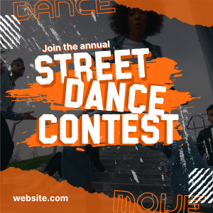 Street Dance Contest Instagram post Image Preview