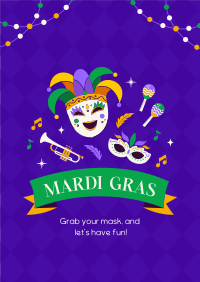 Mardi Gras Celebration Poster Image Preview