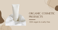 Organic Cosmetic Facebook Ad Design