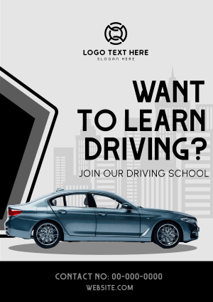 Driving Classes Flyer Image Preview