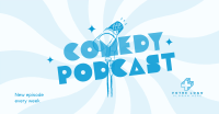 Comedy Podcast Facebook Ad Design