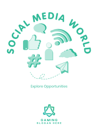 Social Media World Poster Image Preview