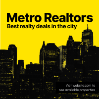 Metro Realtors Instagram Post Design