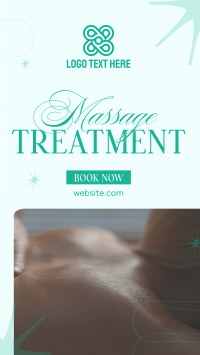 Hot Massage Treatment Instagram reel Image Preview