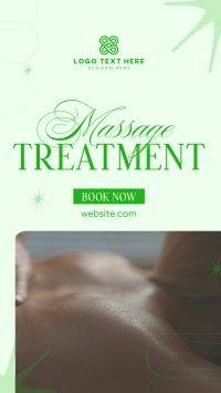 Hot Massage Treatment Instagram Reel Preview