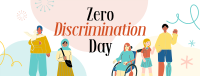 Zero Discrimination Facebook cover Image Preview