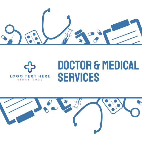 Medical Service Instagram Post Design