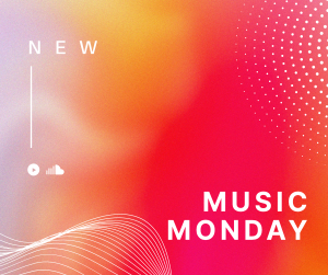 Music Monday Gradient Facebook Post Image Preview