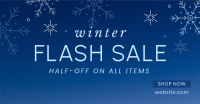 Winter Flash Sale Facebook Ad Image Preview