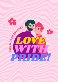 Love with Pride Flyer Image Preview