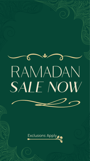 Ornamental Ramadan Sale Facebook story Image Preview