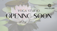 Yoga Studio Opening Facebook Event Cover Design