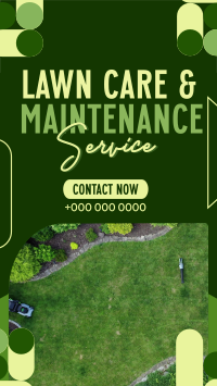 Lawn Care Services Instagram Reel Preview