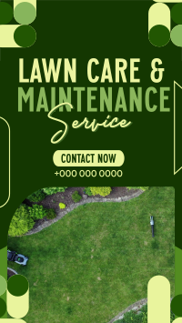 Lawn Care Services Instagram reel Image Preview