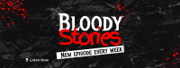 Bloody Stories Facebook Cover Design