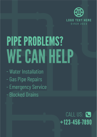 Need a Plumber? Poster Image Preview