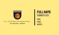 Basketball Emblem Business Card Image Preview