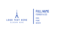 French Blogger Business Card Preview