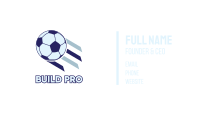 Soccer Ball Business Card Image Preview