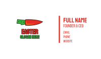 Carrot Knife Business Card Image Preview