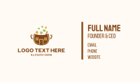 Vegetable Soup Bowl Business Card Preview
