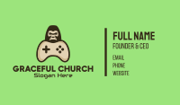 Gorilla Game Control Business Card Design