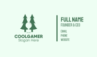 Forest Golf Business Card Image Preview