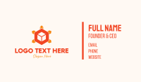 Turtle Tech Cube Business Card Image Preview