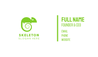 Chameleon Spiral Business Card Image Preview