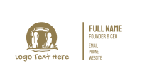 Ancient Stone Circle  Business Card Image Preview