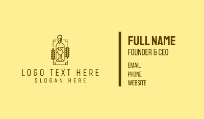 Craft Beer Bottle  Business Card Image Preview