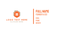 Home Icon Hexagon  Business Card Preview