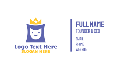 Happy Royalty  Business Card