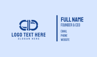 Blue Medication Pill Business Card Preview