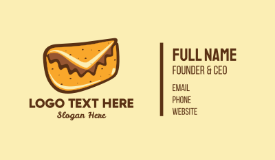Mail Taco Burrito Business Card
