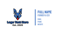 Blue Ear Dog Business Card Image Preview