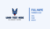 Blue Ear Dog Business Card Image Preview