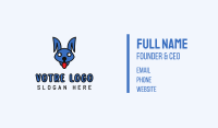 Blue Ear Dog Business Card Image Preview
