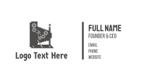 Old Camera Machine Business Card Image Preview