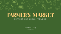 Farmers Bazaar Facebook Event Cover Design
